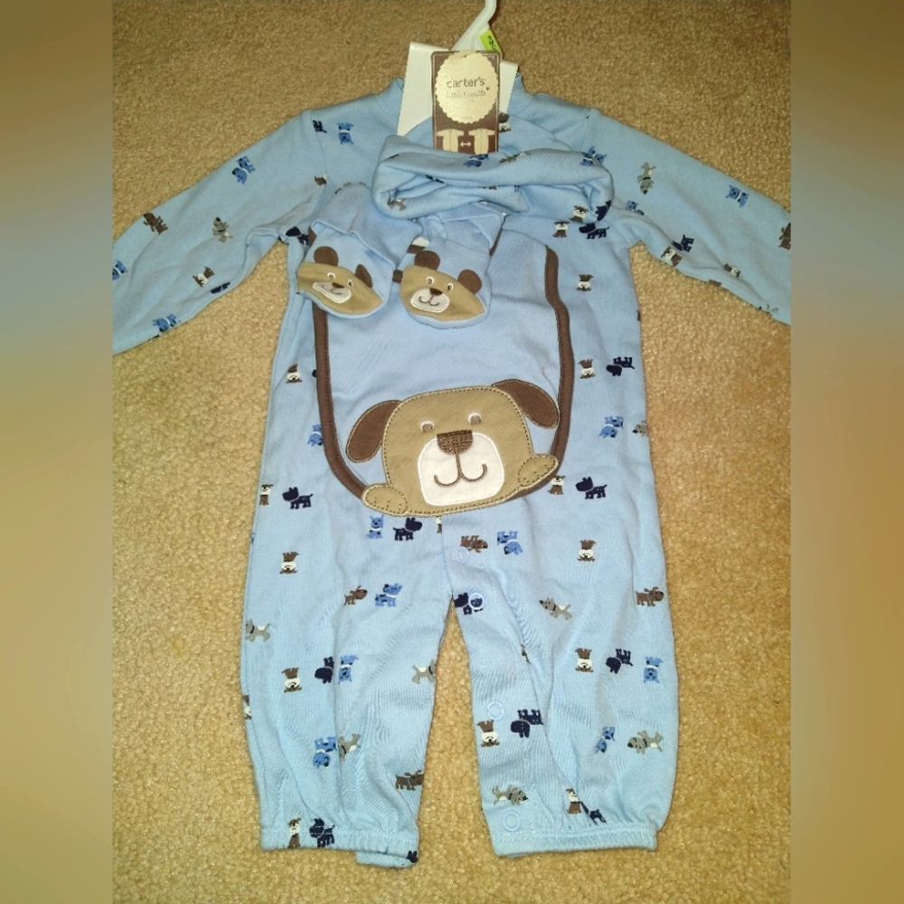 Carter's 4 piece doggie play set. 3M
